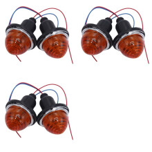 6PCS Rear Stop/Taillight Light L594 LPB630 Yellow Indicator Lamps Lights As Lucas L594