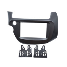 Fascia de 7 Polegadas 2 Din para Jazz Fit 2008-2013 Kit de Instalação de Painel de Rádio DVD Estéreo Moldura de Áudio