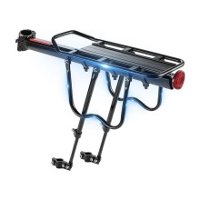Rear Bike Rack for Bicycle - Aluminium Alloy Bike Rack for Back of Bike Cargo Rack Carrier for 22-28 Inch Bicycles, 1 PC