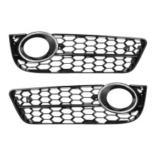 1set Front Bumper Grille(Left / Right) 8K0807681C 8K0807682C for A4 B8 S4
