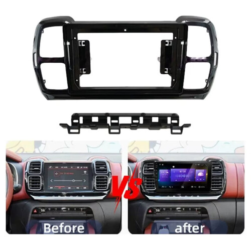 Painel de Ajuste para Rádio para Android de 9 Polegadas para  C5 Aircross 2017-2023 Acessórios 2