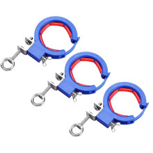 3pc Adjustable Cable Tray Pulley Roller Cable Helper Wear-Resistant High Hardness Clamp Pulley Bridge Construction Tools