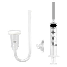 Aquarium CO2 Diffuser Acrylic Transparent Fine Water Tank CO2 Anti Reverse Diffusion Atomizer Water Injection Atomizer S