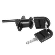 3X Zinc Alloy Computer Desk Cabinet Mailbox Drawer Cupboard Locker Cam Lock with Keys, Black