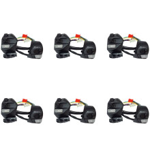 6 Set 22mm Motorcycle Switches /OFF Button Handlebar Ontrol Horn Turn Signal Start for MIO LC135