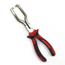 (Red) Car Electrical Connector Disconnect Pliers Heavy Duty Auto Oil Pipe Pliers for Car Van SUV