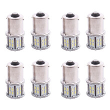 8x 1156 BA15S 382 P21W White 50 SMD LED Car Tail Turn Signal Reverse Light Bulbs