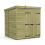 6 x 6 Pent Shed Tanalised (Double Door, No Windows) 2