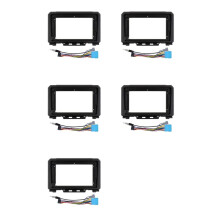 5pcs 9 Inch Car Fascia Radio Panel for Jimny JB64 2018-2020 Stereo Frame Plate Adapter Mounting Dash Bezel Kit