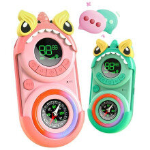 Walkie-talkie voor kinderen - 3 km, cadeau voor kinderen van 3 tot 12 jaar, met kompas, geschikt voor buitenspellen, kamperen en avonturen.