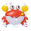 Bath Toy - Unspecified - Automatic Crab - Built-in Music - Suction Cups - ABS Plastic 1