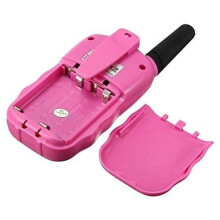 Children's Walkie-Talkie 8 Channels PMR Pink - 3km Walkie-Talkie System with LED Light