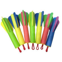Set of 4 foam fingers in random colors, fun summer toys, gift for children, boys and girls, outdoor game,