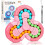 Magic Bean Puzzle Toy - Educational Anti-Stress - Pink 1