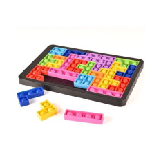 Gigantische Tetris-puzzel, bellenblaas, sensorisch speelgoed, friemelspeeltje van siliconen, nieuwigheidsspeelgoed voor stress- en