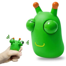 Giocattolo antistress - Squishy - Giocattolo a forma di verme da spremere - Giocattolo sensoriale a forma di verme da spremere