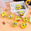 Μπάλα στρες - 12 πρόσωπα emoji - 6 cm - Πολυουρεθάνη - Unisex - Δώρο 5