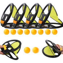 Ball throwing and catching game for children aged 3 to 10 years, 4 pieces | Beach, pool and garden ball games