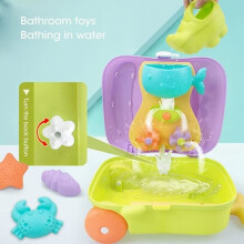 Strandspielzeug-Set – MARSEE – 4-teiliges Sandkasten-Set – Bunt – Für Kinder ab 3 Jahren