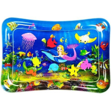 Inflatable Baby Water Mat - Waterproof PVC - Fun Activity Center - Mermaid