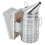 Beehive smoker with heat protection panel, iron beekeeping equipment 1