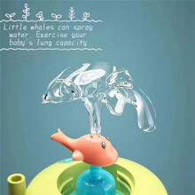 Whale Fountain Tumbler, Whale Fountain Tumbler with Removable , Straw Cap Dustproff & Storeable(Grass Green)(220ml)