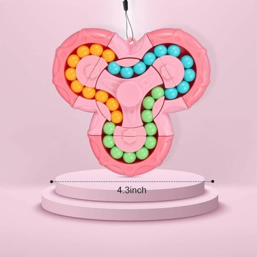 Magic Bean Puzzle Toy - Educational Anti-Stress - Pink 1