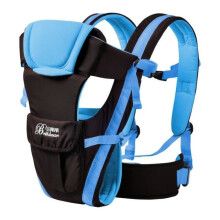 4-in-1 Babytrage, bequemer Rucksack, atmungsaktiv, nach vorne gerichtete Babytrage, Känguru-Trage, breiter Hüftgurt [54B9465]