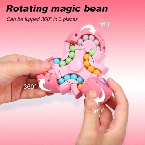 Παιχνίδι παζλ Magic Bean - Εκπαιδευτικό αντιστρες - Ροζ 2