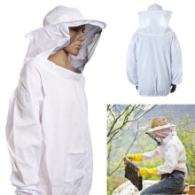 NEUFU Beekeeping Suit Set of Beekeeping Tools Long Sleeved with Gloves