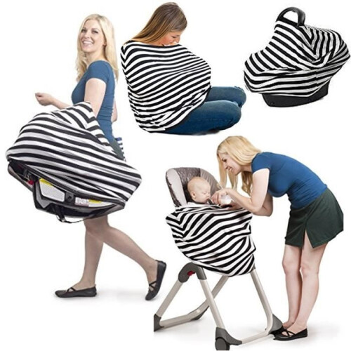 4-in-1 Multifunctional Nursing Scarf/Baby Walking Blanket