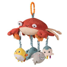 Baby Rattle for Crib with Adorable Soft Animals, Baby Gift from Birth
