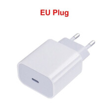 Color 18W EU PD-oplader 20W snelle USB Type-C-oplader voor mobiele telefoons, adapter en oplader voor Apple iPhone 12