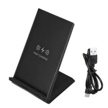 Qi 20W Kabelloses Ladegerät, Schnellladestation, für Doogee S88 Pro, S96 Pro, S59 Pro, Doogee BL9000 20W Schwarz - SUZK1475