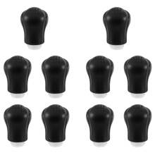 10X Car Manual Leather Gear Shift Knob Gear Handball Lever for Hilux Revo 6 Speed