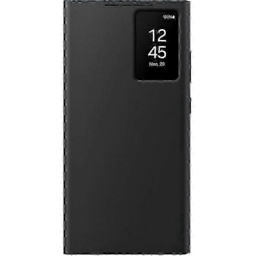 For Galaxy S24 Ultra View Wallet Case in Black