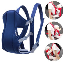 Verstelbare draagzak/draagzak voor pasgeborenen, blauw.