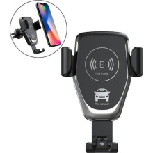 Qi snelle draadloze autolader, telefoonhouder voor in het ventilatierooster, 360 draaibare magnetische autolader voor iPhone