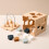Toy - Montessori - Educational Stacking Puzzle - Silicone Geometric Shapes 2