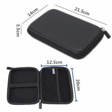 TEMPSA 7-inch waterdichte GPS-hoes/beschermhoes zwart