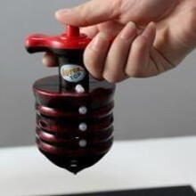 Set di 5 trottole con luci colorate e musica per bambini - Regalo di compleanno