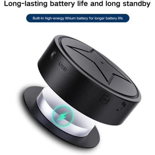Car GPS Tracker with Microphone, Mini Magnetic GPS Tracker with Recording Function, Real-Time Positioning Tracking [L120] 2