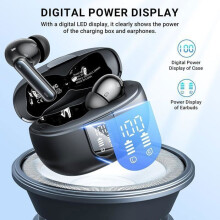 Bluetooth-koptelefoon - MOLESUN - Omgevingsruisonderdrukking (ENC) - Meeslepende bas - Batterijduur van 35 uur - Touchbediening