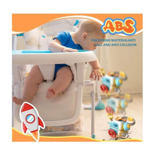 Learning Toy - 10-in-1 Activity Cube - Colorful - Sensory - Educational 2