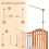 Mobile stand for baby cot, wooden mobile stand for changing table 3