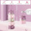 Baby milk powder dispenser - Stackable 4-layer dispenser box - Purple 2