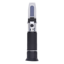SALALIS Brix Meter Refractometer Tester, Brix Meter 0-32%, ATC Portable Sugar Refractometer, Garden Tools