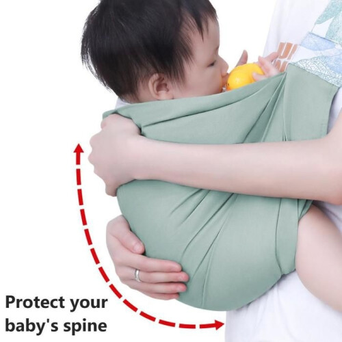 Adjustable 3D baby carrier with thick straps for newborns 1