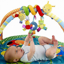 Early Learning Toys Rattles Stroller Toys Baby Activity Gym Hanging Plush Toys for Cribs
