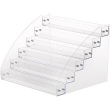 Porta smalto, organizer universale in acrilico trasparente per smalti (6 scomparti)